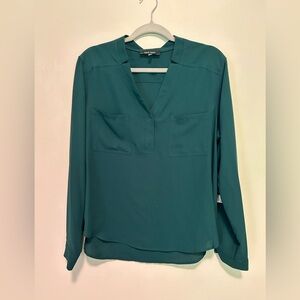Women’s Nine West emerald blouse NWT Sz Large